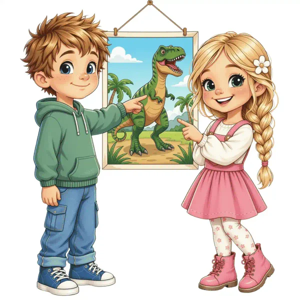 storm-og-sigga-illustration-dinosaur storm og sigga illustration dinosaur
