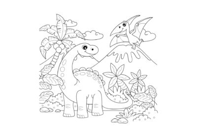 Tegninger af dinosaurer 3 tegning af dinosaur 68