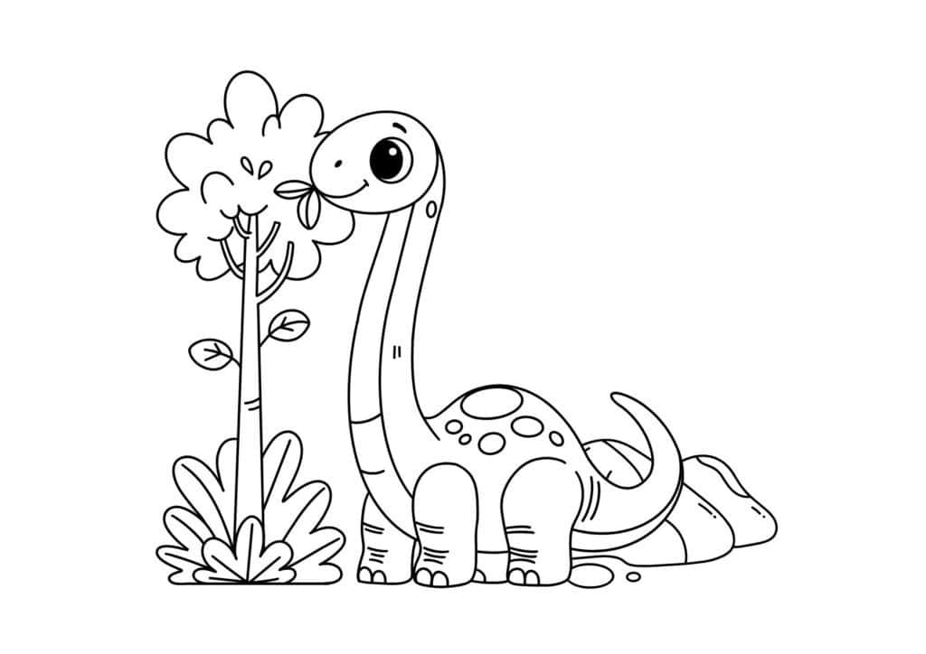 tegning af dinosaur 73