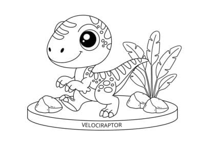 tegning af dinosaur 80