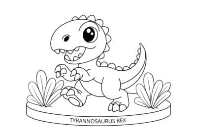 tegning af dinosaur 82