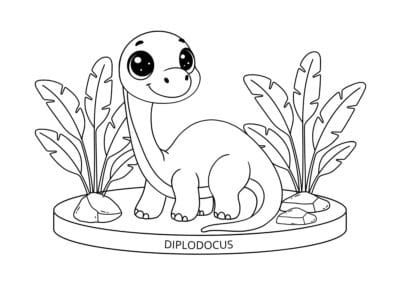 tegning af dinosaur 83
