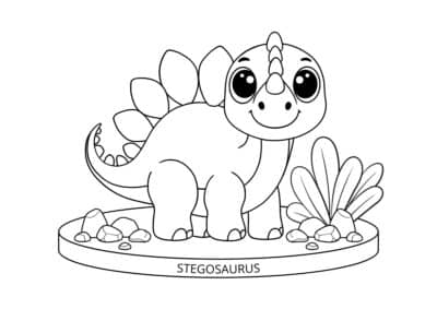 tegning af dinosaur 84