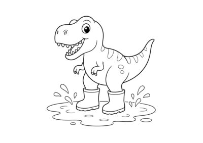 tegning af dinosaur 97