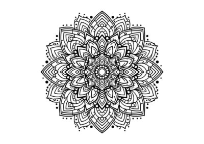 tegning af mandala 1