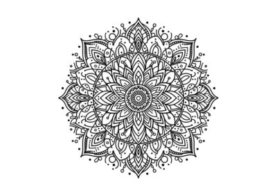 tegning af mandala 11