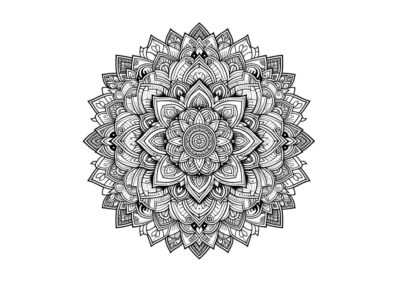 tegning af mandala 27