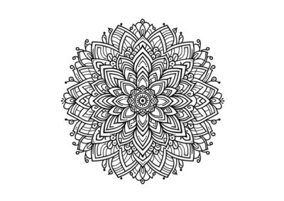 tegning af mandala 29