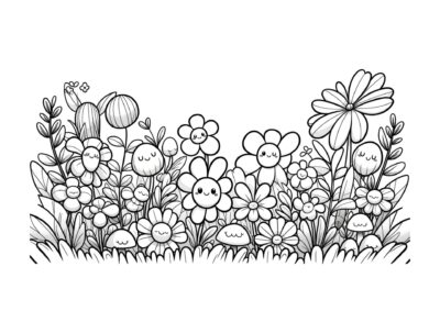 tegning blomster 3