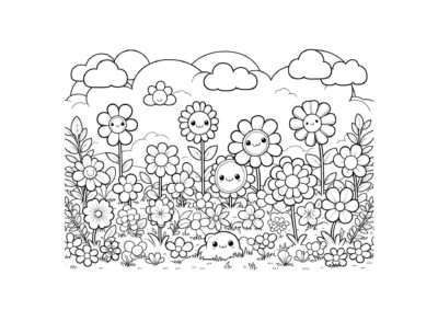 tegning blomster 5