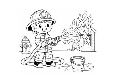 tegning brandmand 36