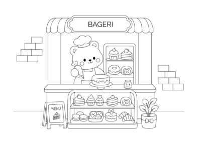 tegning af bageri 2