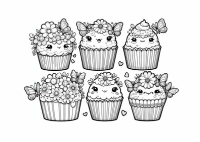 tegning af cupcake 15