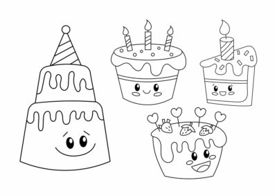 tegning af cupcake 22