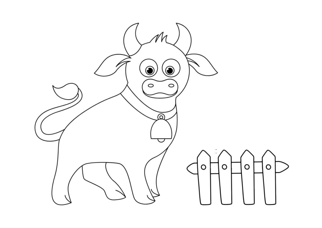 tegning af tyr 5