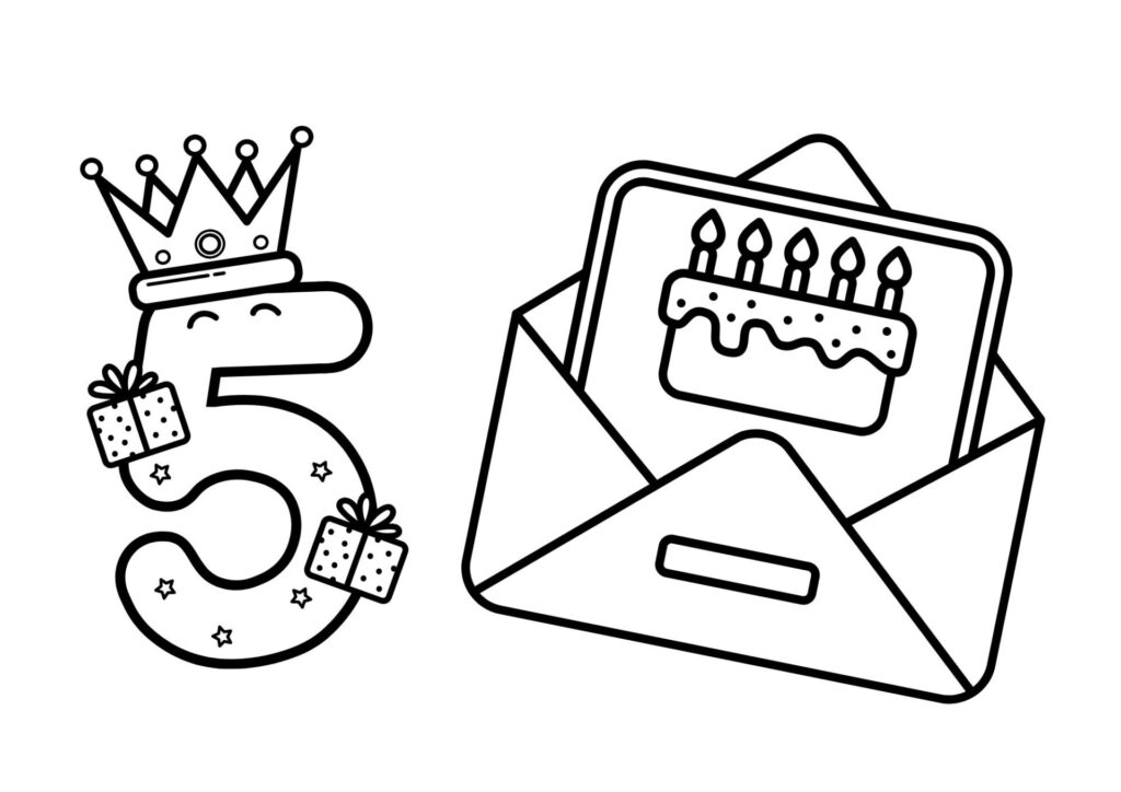 invitation 5 aars foedselsdag