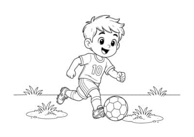 fodbold tegning 68