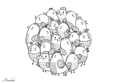 Tegninger af mandalas 126 mandala tegning 102