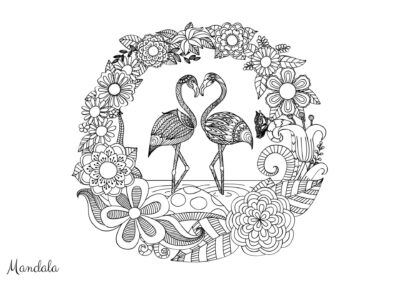 Tegninger af mandalas 7 mandala tegning 116