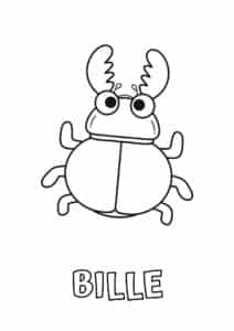 dyr med fem bogstaver bille 1