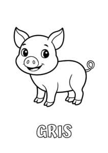 dyr med fire bogstaver gris 1
