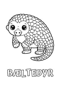 dyr med seks plus bogstaver baeltedyr 1