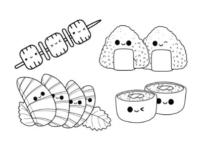 tegning sushi 10