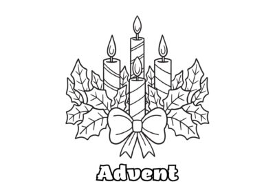 tegning advent 1