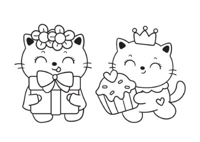 tegning af hello kitty 8