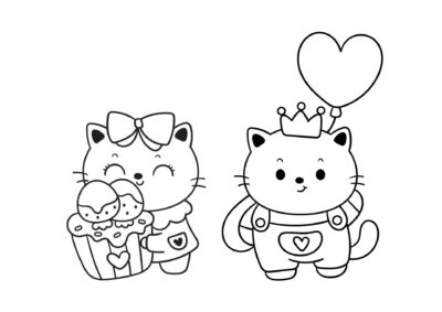 tegning af hello kitty 9