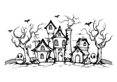 tegning halloween 20