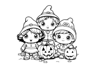 tegning halloween 23