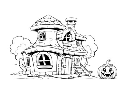 tegning halloween 26