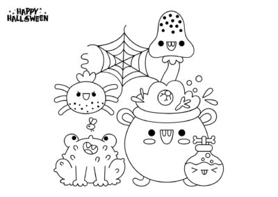 tegning halloween 5