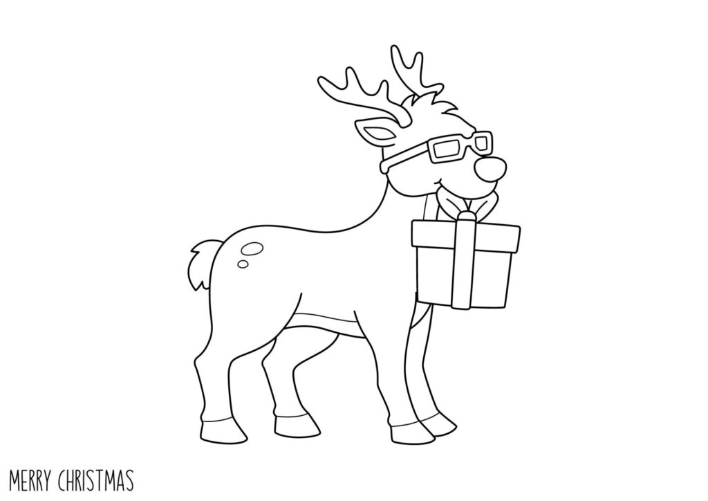 tegning-rensdyr-11 tegning rensdyr 11