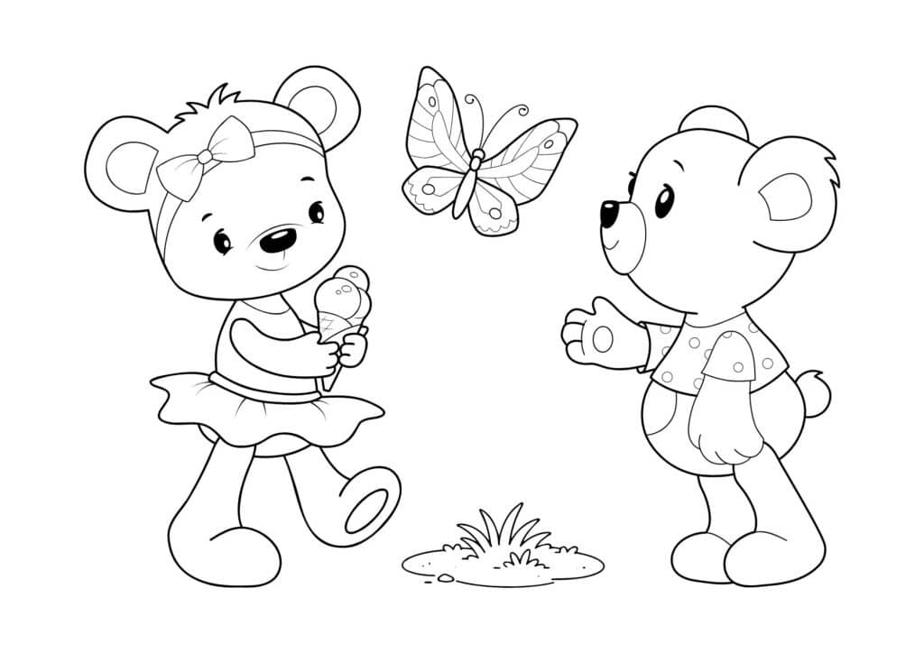 tegning-af-bamse-43 tegning af bamse 43