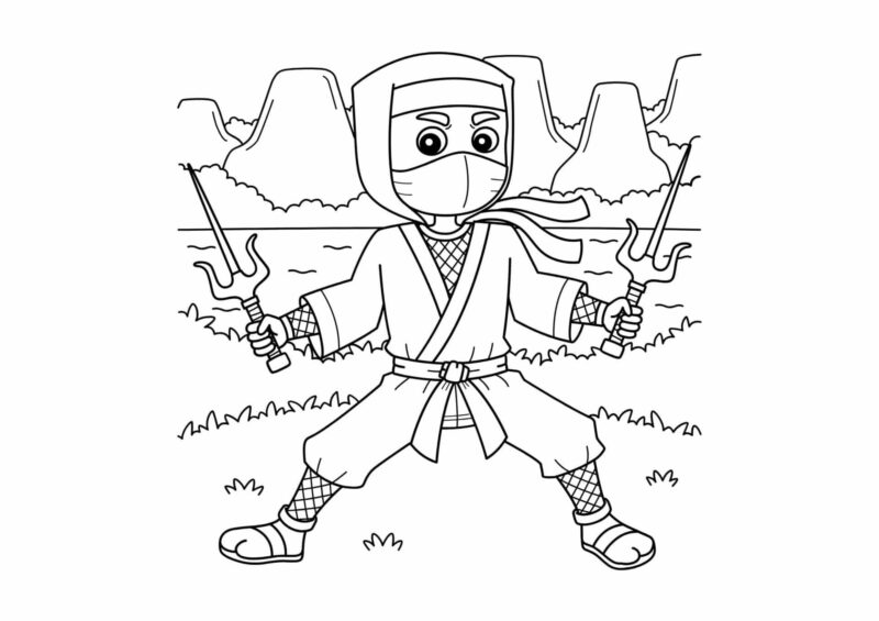 Ninjaer 34 tegning-af-ninja-2