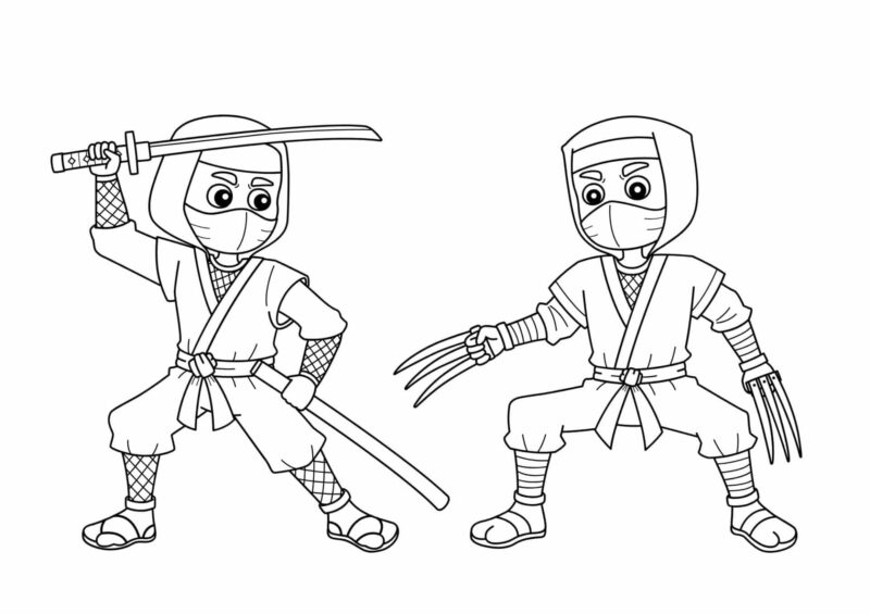 Ninjaer 48 tegning-af-ninja-22