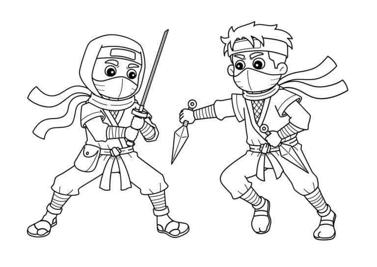Ninjaer 39 tegning-af-ninja-7