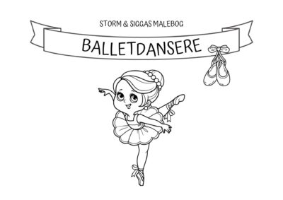 Print malebog 2 malebog balletdanser