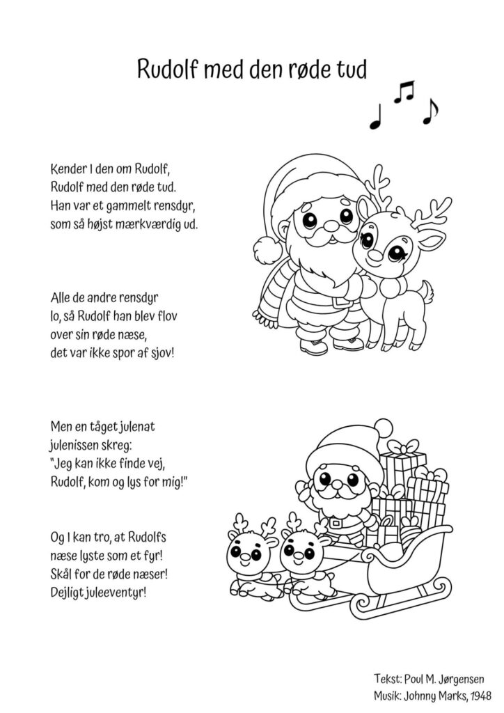 sang rudolf med den roede tud