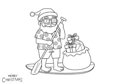 tegning af julemand 41