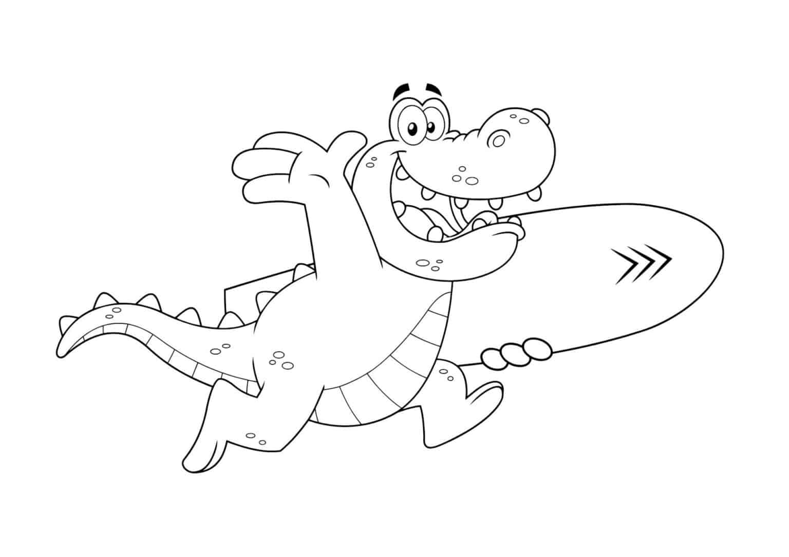 Find tegninger af dinosaurer til print og farvelægning her!