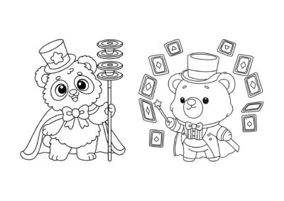 Tegninger fra cirkus 33 tegninger af cirkus 37