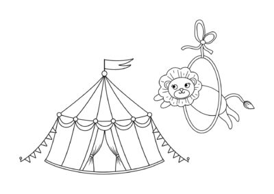Tegninger fra cirkus 40 tegninger af cirkus 44