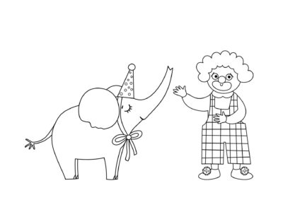Tegninger fra cirkus 41 tegninger af cirkus 45