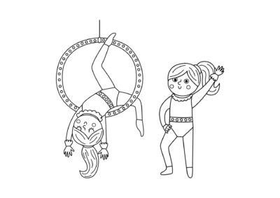 Tegninger fra cirkus 43 tegninger af cirkus 47