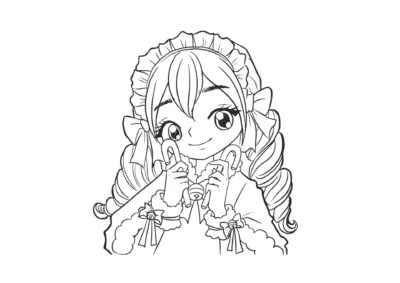 Manga tegninger 18 Manga tegning 18