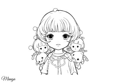 Manga tegninger 12 Manga tegning 24