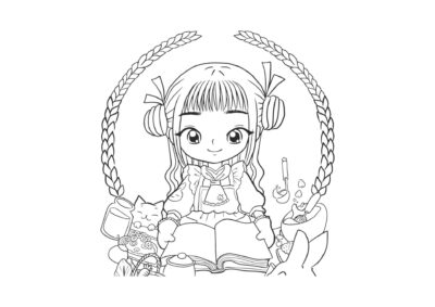 Manga tegninger 2 Manga tegning 34